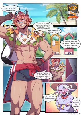 Título más atractivo en español: “[Bana Fuerte] Sett (Porno de League of Legends)”