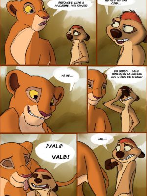 “Rey León: ¡Estos niños de hoy en día!”