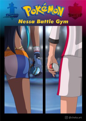 ¡[Cheka.art] Enfrentamiento Épico en el Gimnasio de Nessa!