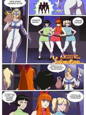 “Chicas Superpoderosas Enfrentan a Femme Fatale: Traducción Exclusiva y Arrolladora”