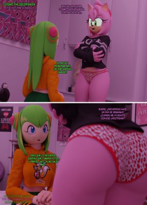 [Legoguy9875] Cosmo – El Escándalo Rosa Caliente (Porno de Sonic)