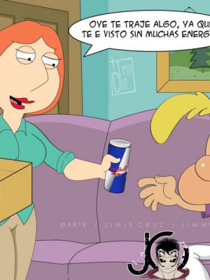 “Titeuf y Lois Griffin: Red Bull te da alas y ganas de más”