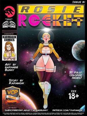 ¡[MyBadBunny] – Rosie Rocket: ¡Despegue hacia la emoción!