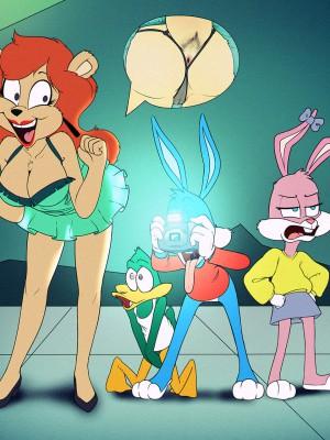 ¡[Drockdraws] Julie Bruin de Tiny Toon Adventures: una obra maestra en papel!