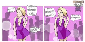¡[Dibujo-doodle-doo] Trunks y Android 18 #2: ¡Una combinación explosiva!