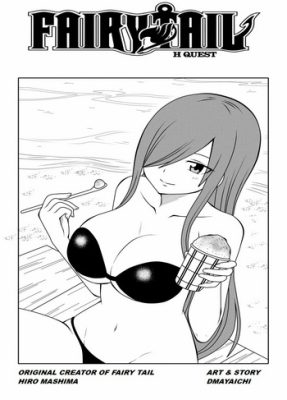¡[DMAYaichi] Fairy Tail H Quest #5 – Edate vs Erza (Anime Hentai): ¡Una batalla ardiente y sensual!