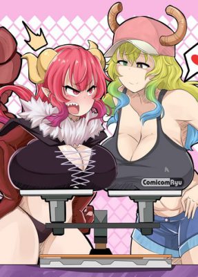 ¡[Comicom-Ryu] Lucoa e Ilulu: El Encuentro Ardiente de Kobayashi-san-chi no Maid Dragon!