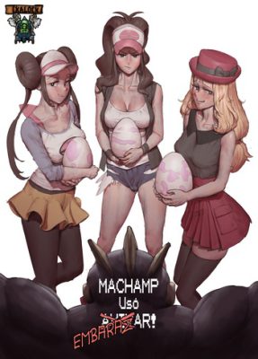 ¡[wjs07] Machamp ¡Logró Embarazar de Forma Impactante!