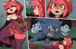 Título más atractivo en español: “[ShyBred] Rosa Roja Montada (Porno de Sonic The Hedgehog)”