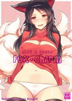 “[Sieyarelow] Encanto del Zorro (Ahri x Yasuo) (League of Legends)”

Cái này ngắn gọn, cuốn hút và giữ nguyên tinh thần của tiêu đề gốc. Từ “Encanto” (Charm) và “Zorro” (Fox) tạo cảm giác bí ẩn và quyến rũ, phù hợp với Ahri. Việc giữ nguyên tên nhân vật và tên game giúp người đọc dễ nhận diện.