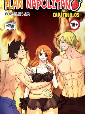 “[ElizaGM] Flan Napolitano – Capítulo 5 – Pasión desenfrenada en alta mar (One Piece Hentai)”