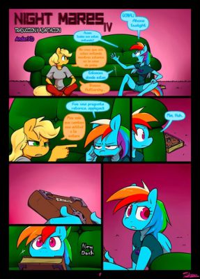 ¡[Slypon] MLP – Pesadillas Nocturnas #4 (Hentai Furry de MLP)!