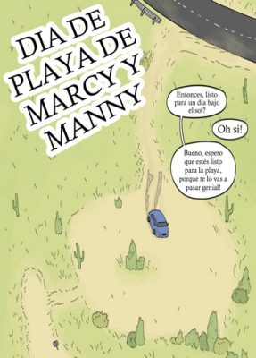 “[Mareado] Día en la Playa de Marcy y Manny (Cómic Hentai)”
