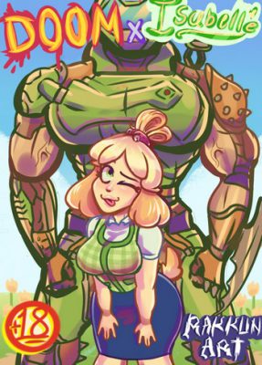 ¡[Rakkun-Art] Doom se encuentra con Isabelle!