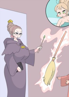 “[Gran Bombardeo] Aprendiz de Bruja y Guardián de Hadas y Manzanas (Cómic Erótico)”