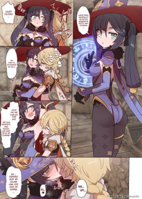 Título en español: “[Sumiyao] Mona y Fischl: Placeres Íntimos (Genshin Impact Hentai)”