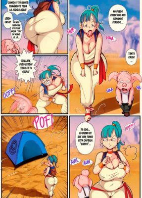 ¡[BitterCream] Joven Bulma X Oolong (Dragonball XXX): Una combinación ardiente y prohibida!