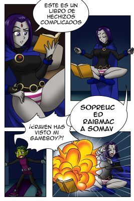 ¡[professorpurrv] Beastboy y Raven intercambian cuerpos de una manera épica!