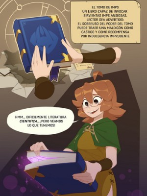 ¡[HuffsLove] Eclair, la Investigadora de Monstruos, y el Libro de los Duendes!