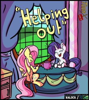 ¡[MC Arts] Echando una mano (My Little Pony XXX)!
