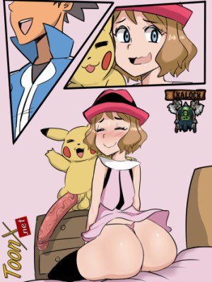 ¡[Rider117] Serena y Pikachu: una aventura picante en el mundo Pokémon!