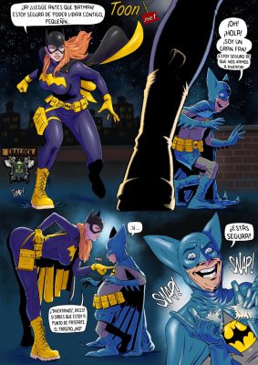 ¡Bat Girl contra Bat Mite: una batalla épica en el universo de Batman XXX de FenrisComix!