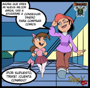 ¡[DyriuckKaos] Dinero para Cómics (Padrinos Mágicos XXX) – ¡Una aventura llena de magia y diversión!