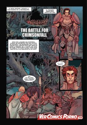“La Batalla por Crimsonfall: Traducción Exclusiva y Emocionante”