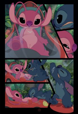 ¡[Tricksta] Ángel y Stitch (Porno de Lilo y Stitch) – ¡Una combinación celestial de placer y travesuras!