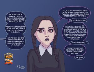 ¡Feliz Halloween con MIÉRCOLES! (La Familia Addams Porno) – ¡Una mezcla escalofriante de MrScrambled!