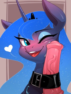 “[TastyNoods] El increíble oral de Luna (My Little Pony: La magia de la amistad)”